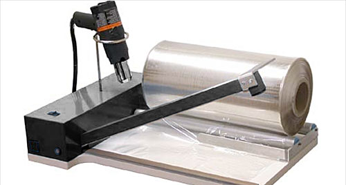 Shrinkwrapping and shrinkwrap machines and supplies