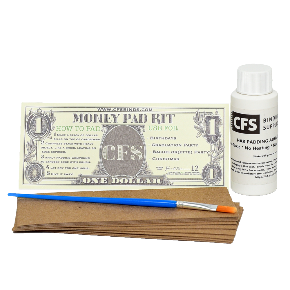 CFS Money Pad Kit - Perfect Gift For Many Occasions - MPADKIT
