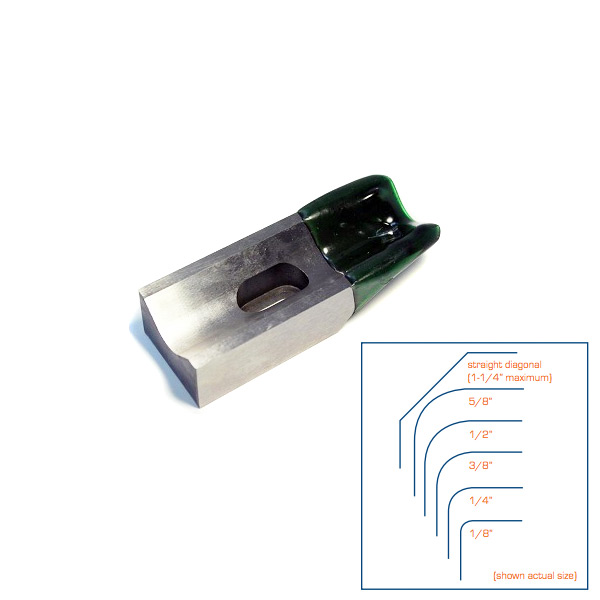 Challenge Corner Rounder Knife ONLY (For Manual & Hydraulic SCM and DCM) - 1/2